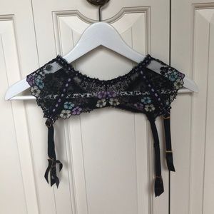 Agent provocateur petunia suspender Black/multi